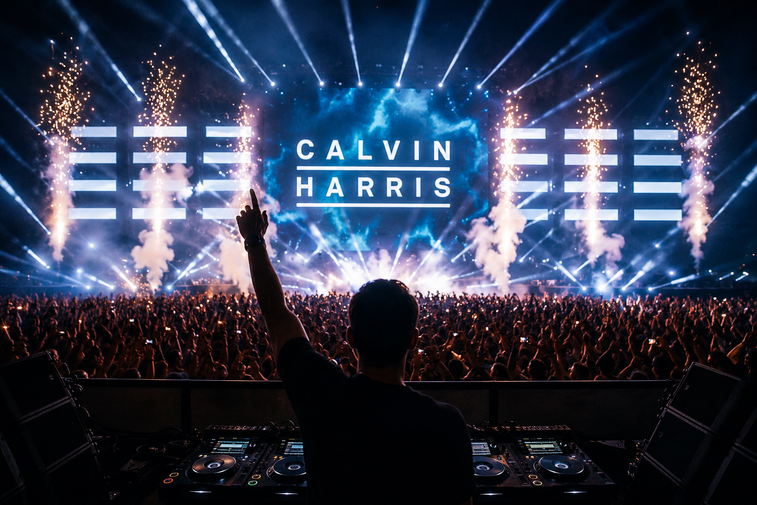 Calvin Harris: shows ao vivo, ingressos e a energia que transforma a pista